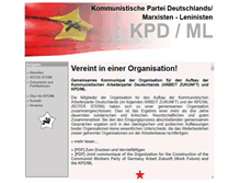 Tablet Screenshot of kpd-ml.org